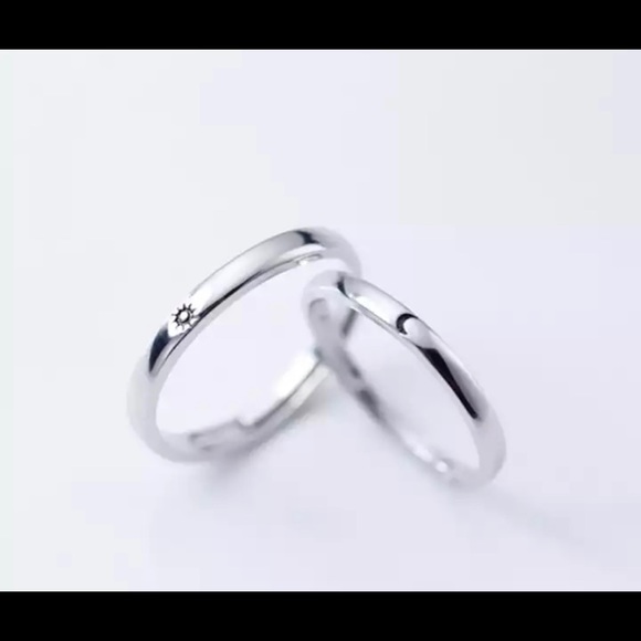 New!! Couple Rings Fashion Sun Moon Rings - love rings - Picture 4 of 7
